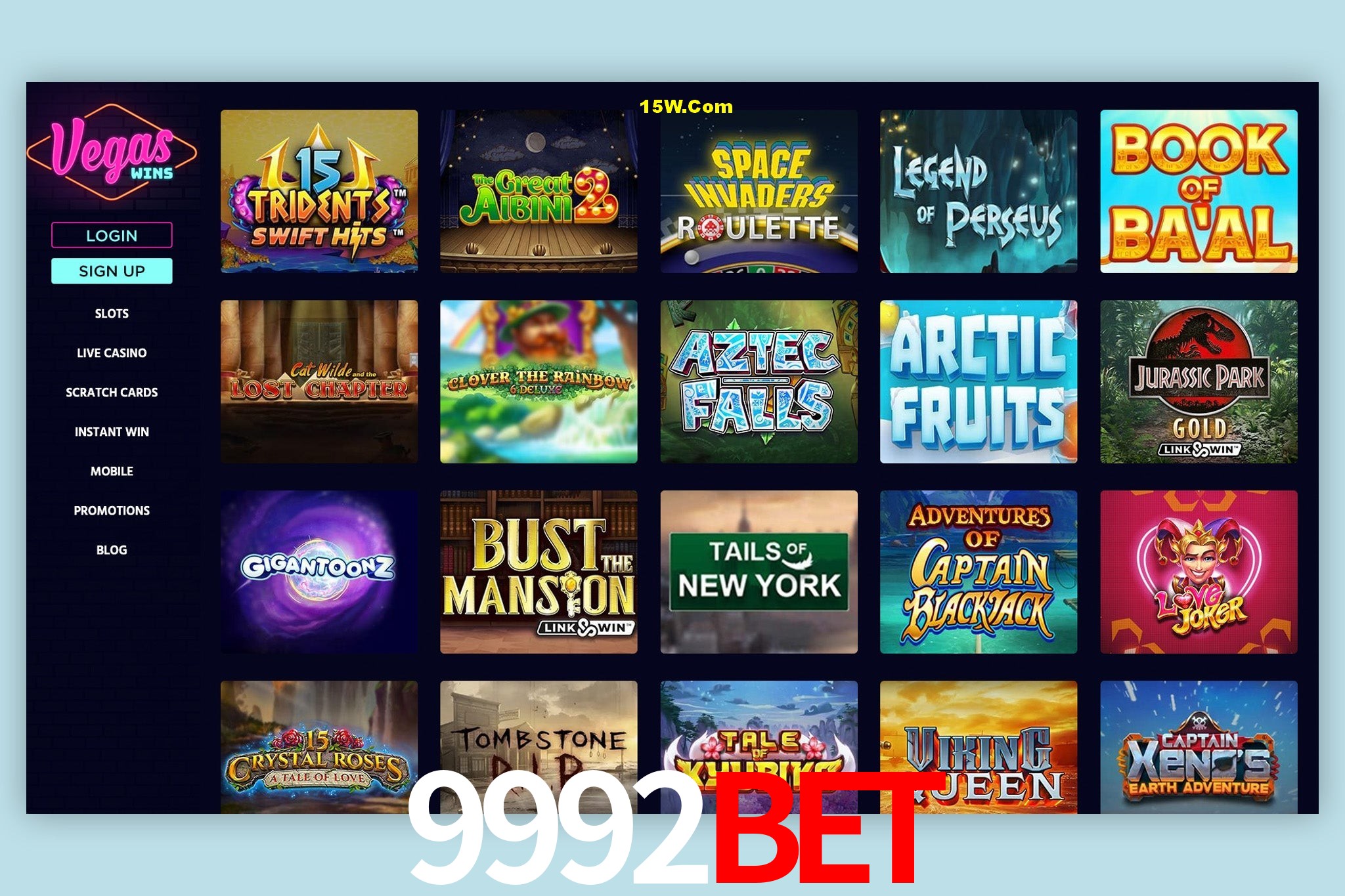 Live Casino 9992Bet